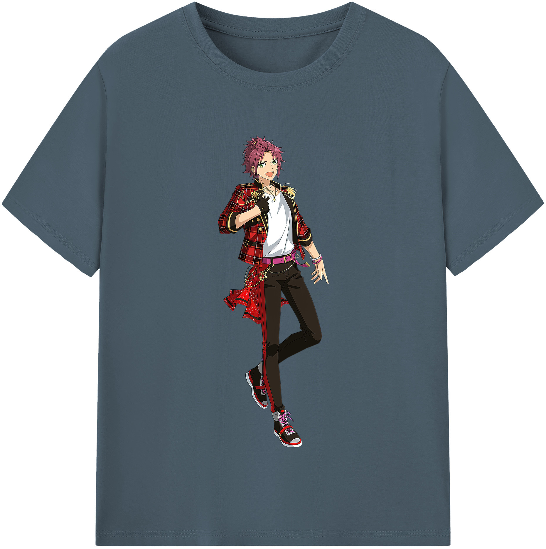 （画像用） あんさんぶるスターズ! Ensemble Stars 綿100％半袖Tシャツ（フロントプリント）